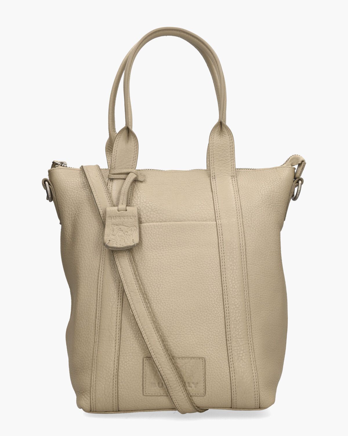 Burkely Soft Skylar Shopper Small Lichtgrijs