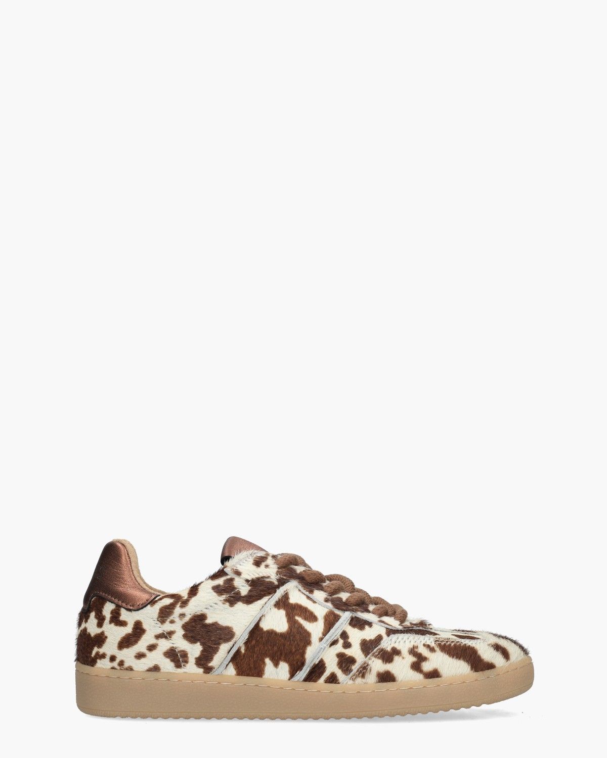 Dwrs label Dwrs Poona Cow Hair Cognac/Off-White