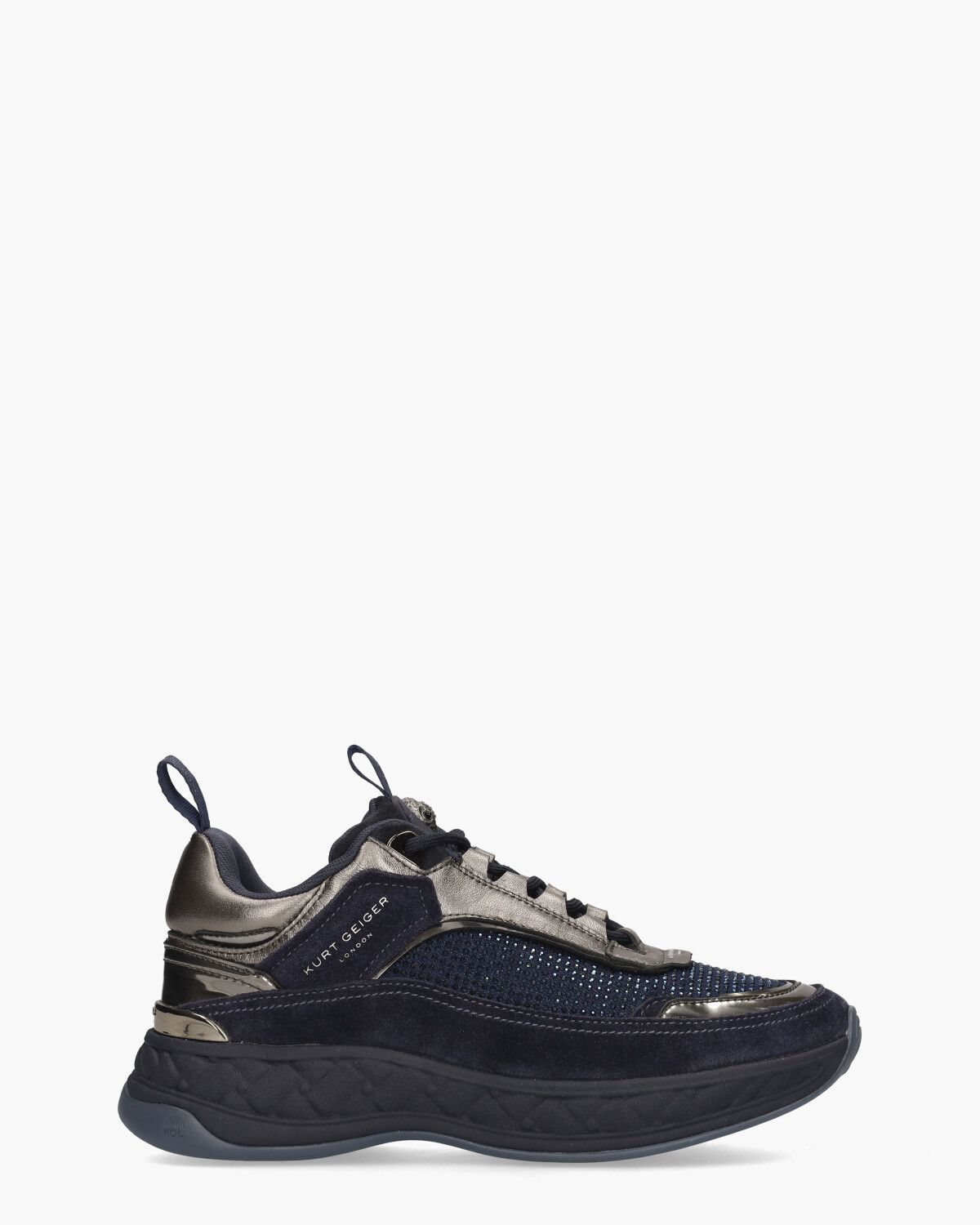 Kurt Geiger Kensington C Donkerblauw/Zilvergrijs