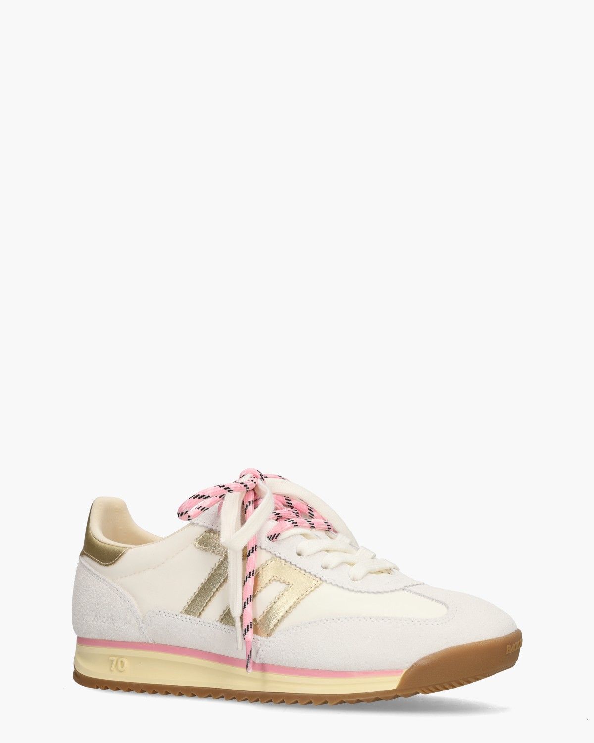 Jogger Spongy Nylon Off-White/Multi