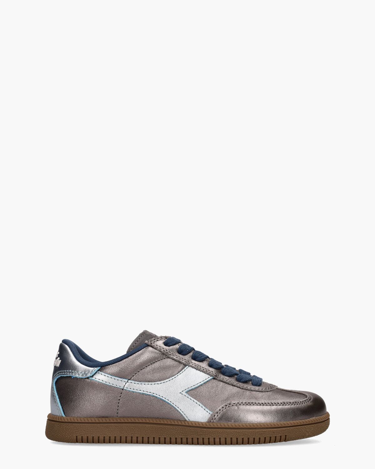 Diadora Sport Trainer Metalized Antraciet/Blauwe