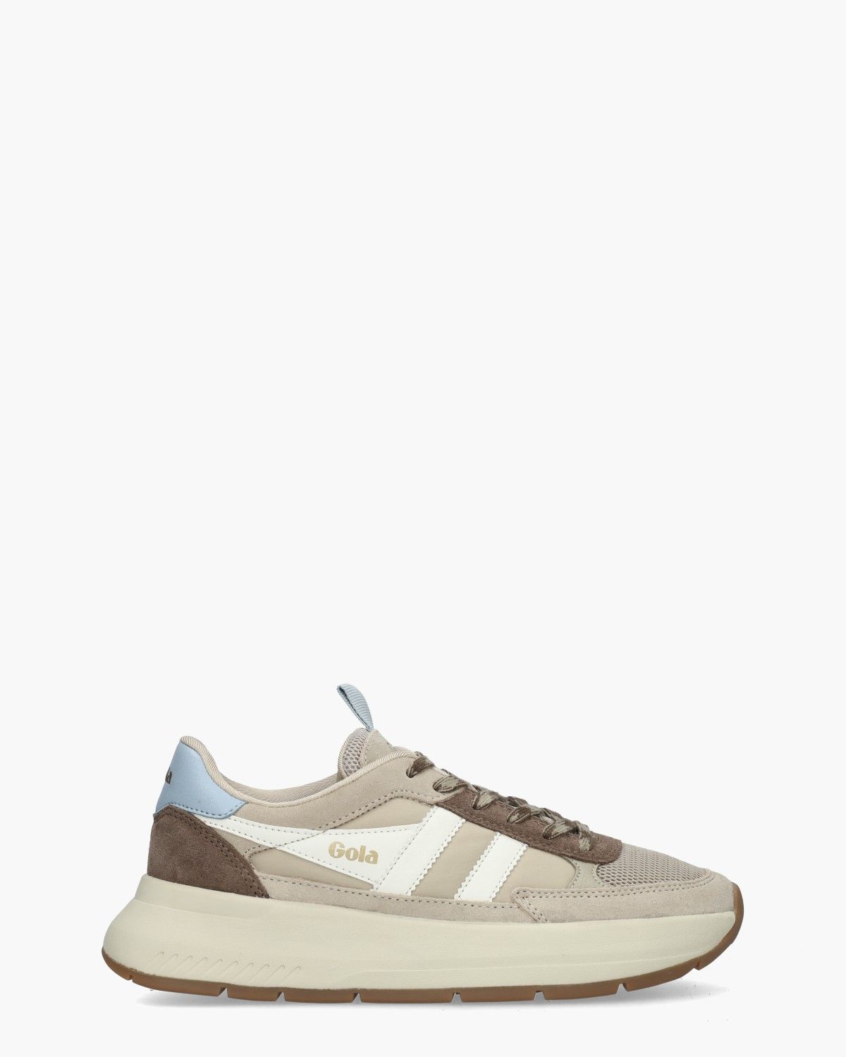 Gola Phoenix Beige/Donkerbruin