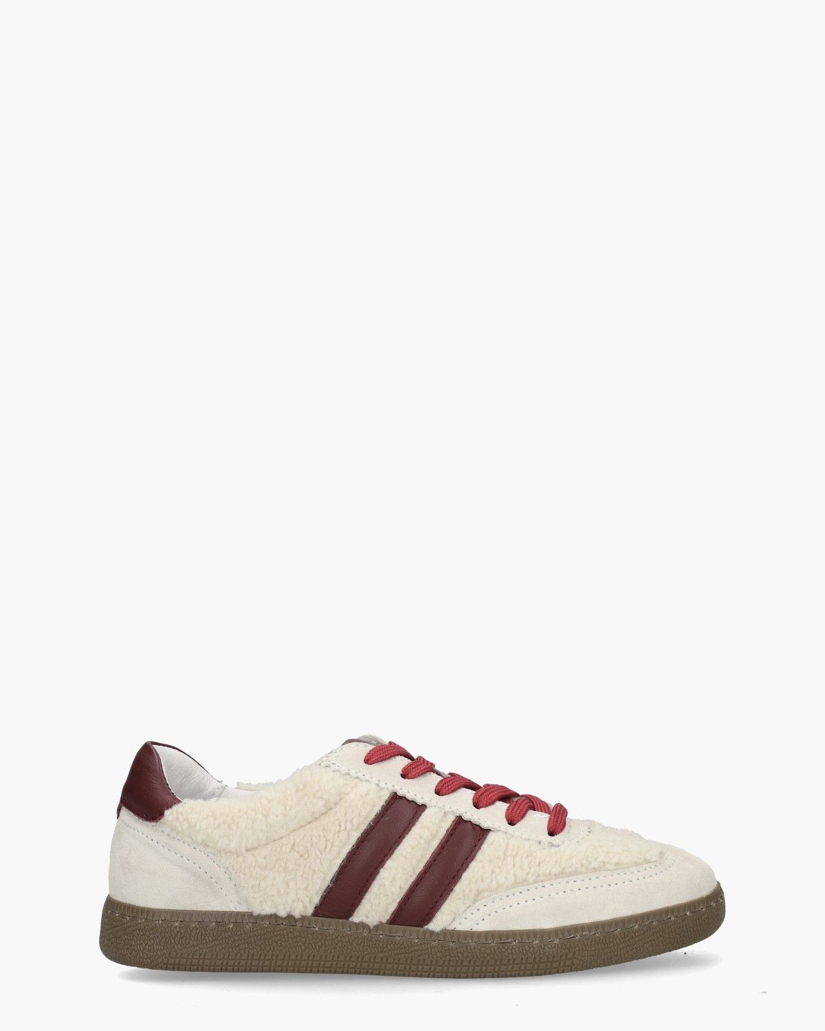 Cypres Yoel Off-White/Bordeauxrood