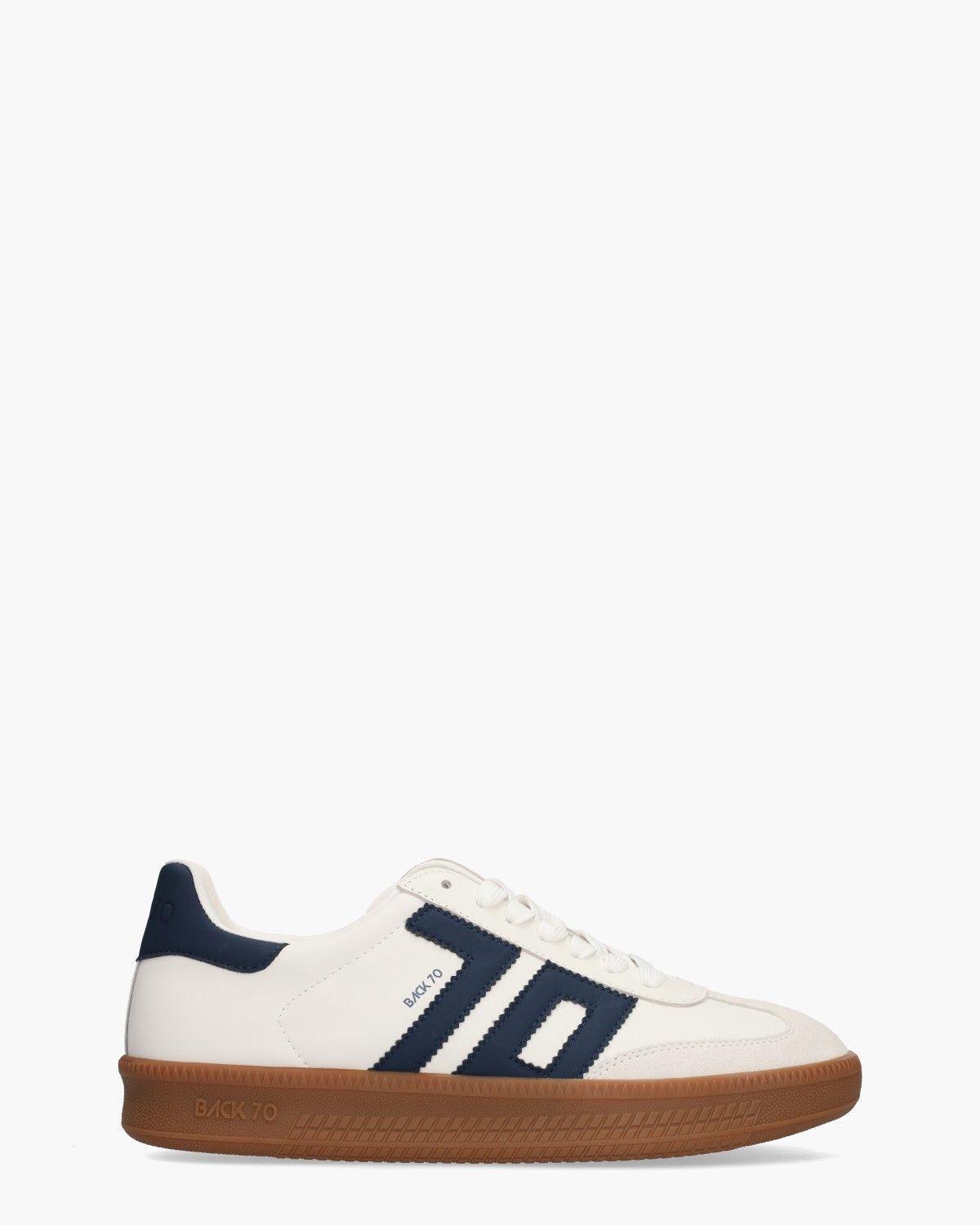 Back 70 Double Wit/Donkerblauw