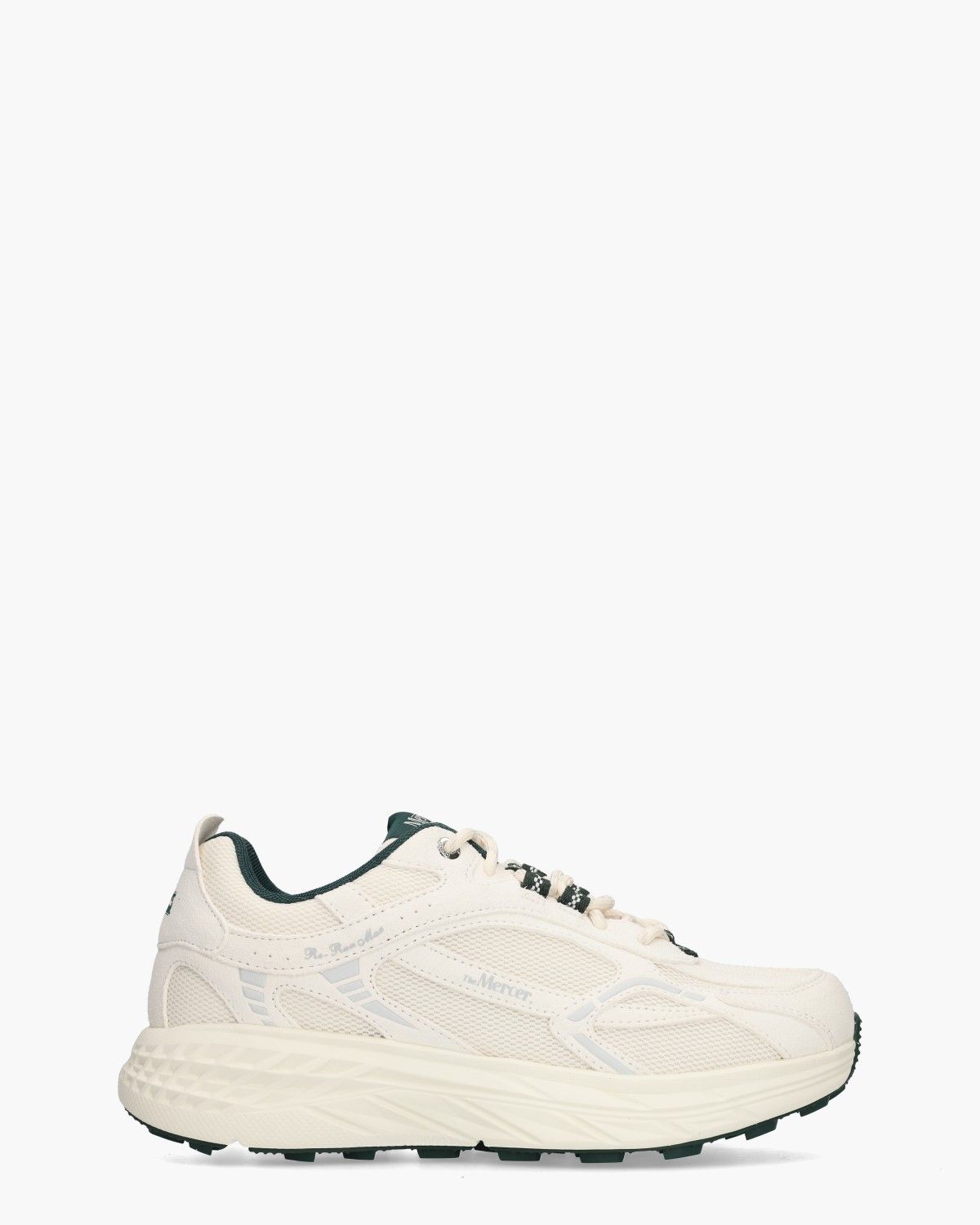 Mercer amsterdam Mercer The Re-Run Max Suède Off-White/Donkergroen