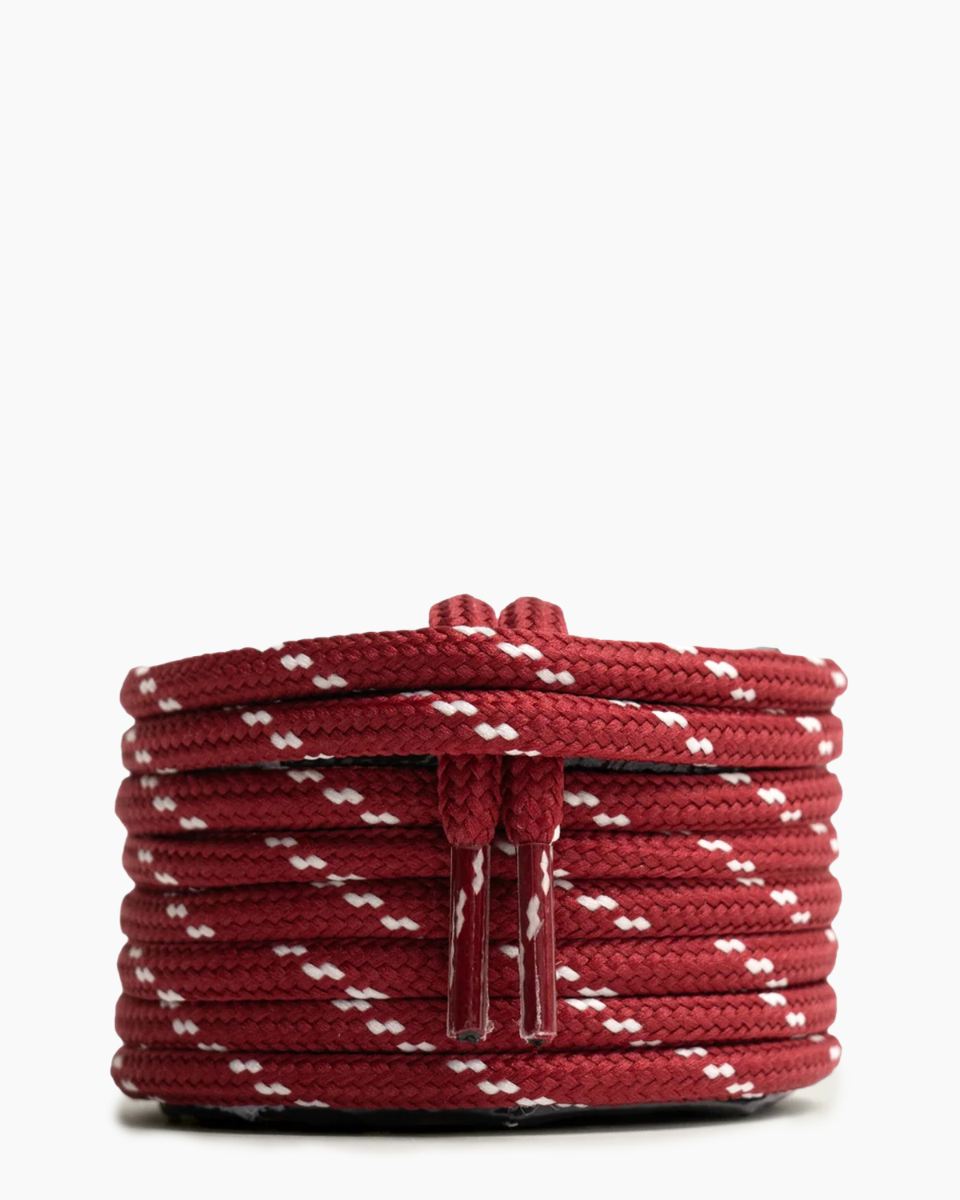 Posa Coloured Posa Laces Rood/Wit Veters