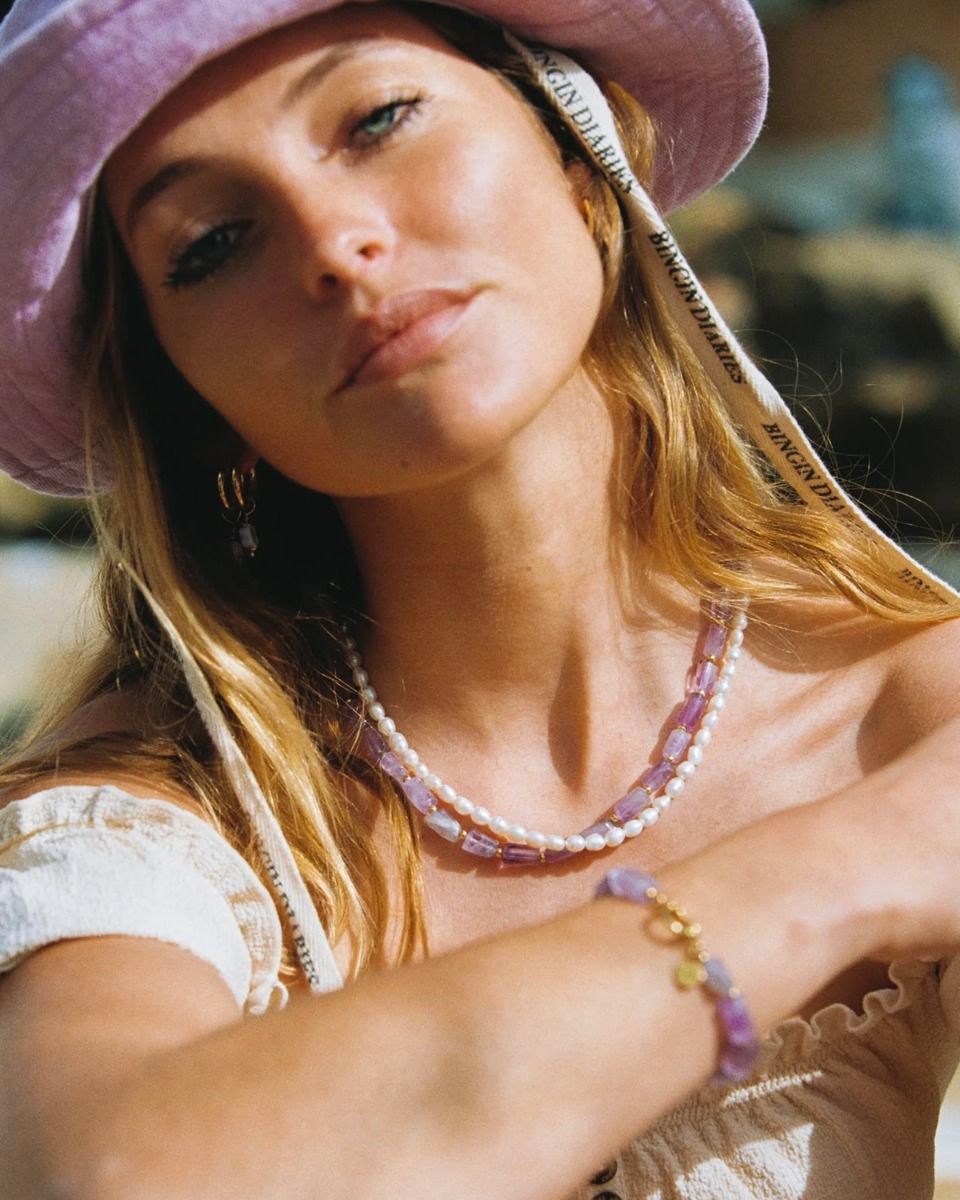 Boris Pearl Wit Ketting