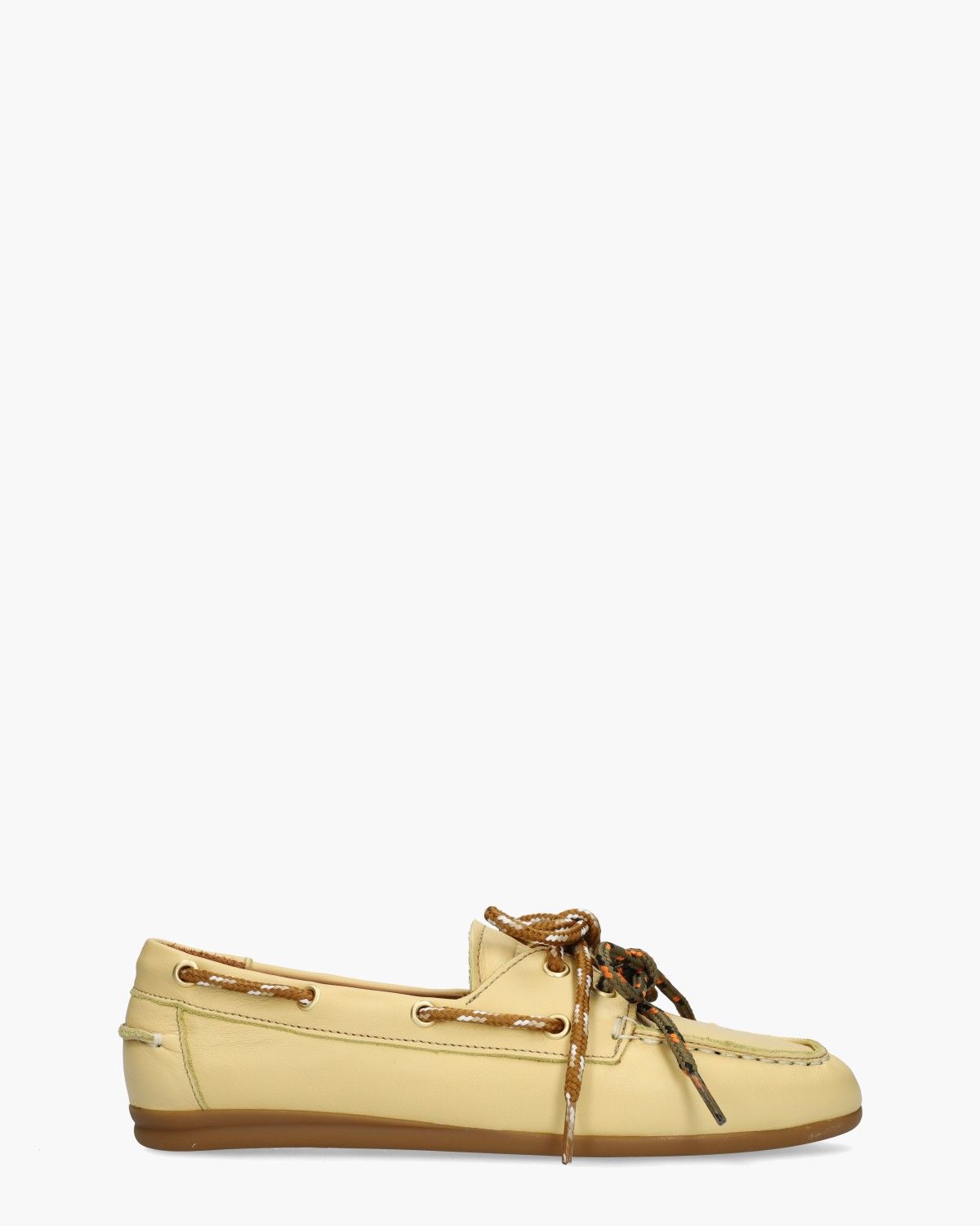 Toral Kimana Lichtgeel Dames Veterschoenen