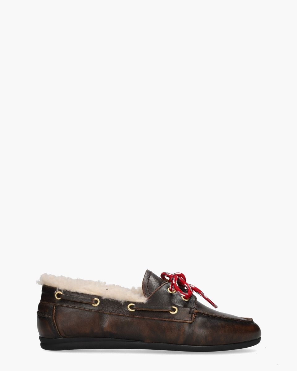Toral Nahua Donkerbruin Damesloafers