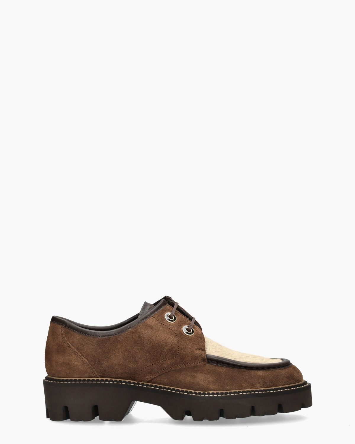 Pertini 33037 Brown Dames Veterschoenen