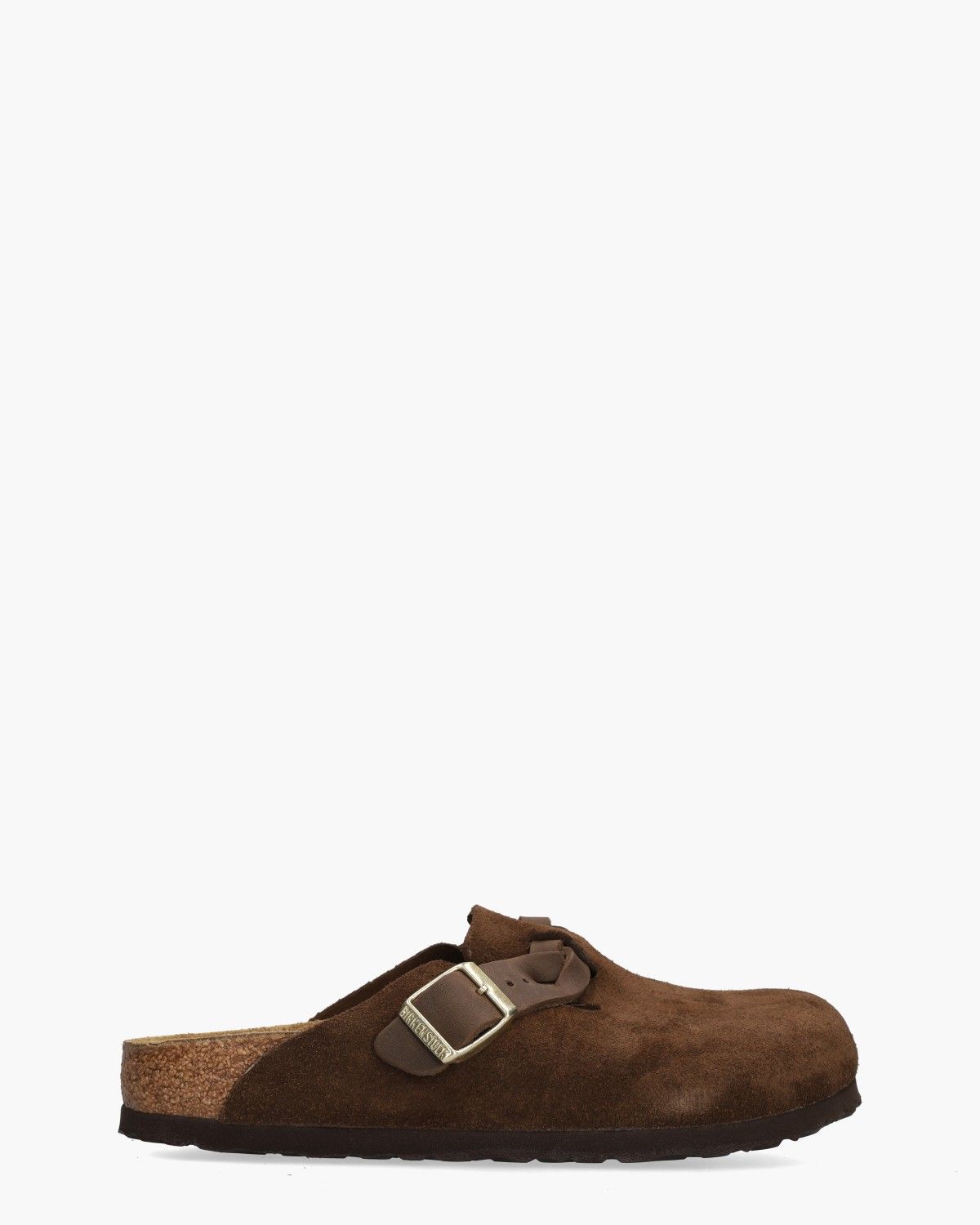Birkenstock Boston Braided Donkerbruin