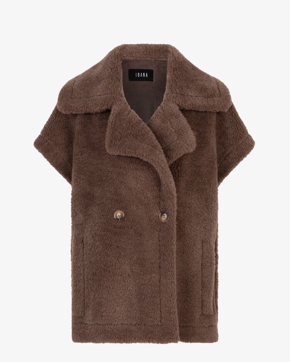 Ibana Jaxey Donkerbruin Gilet