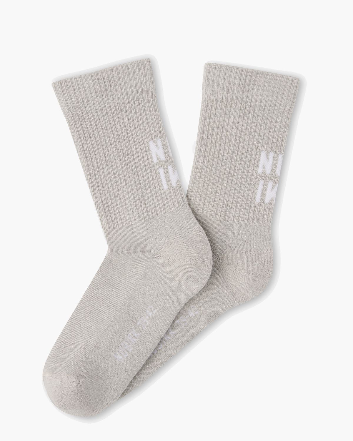 Nubikk Nova Lichtgrijs Sokken