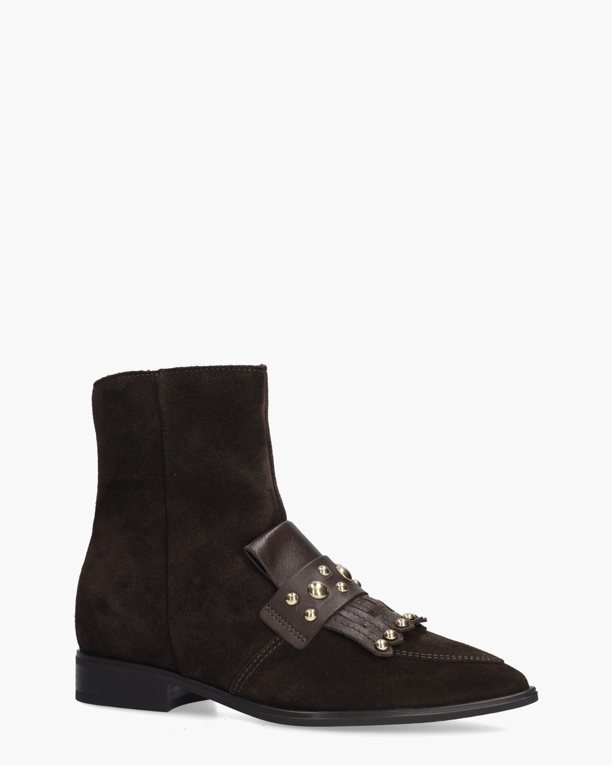 Donkerbruin Enkelboots
