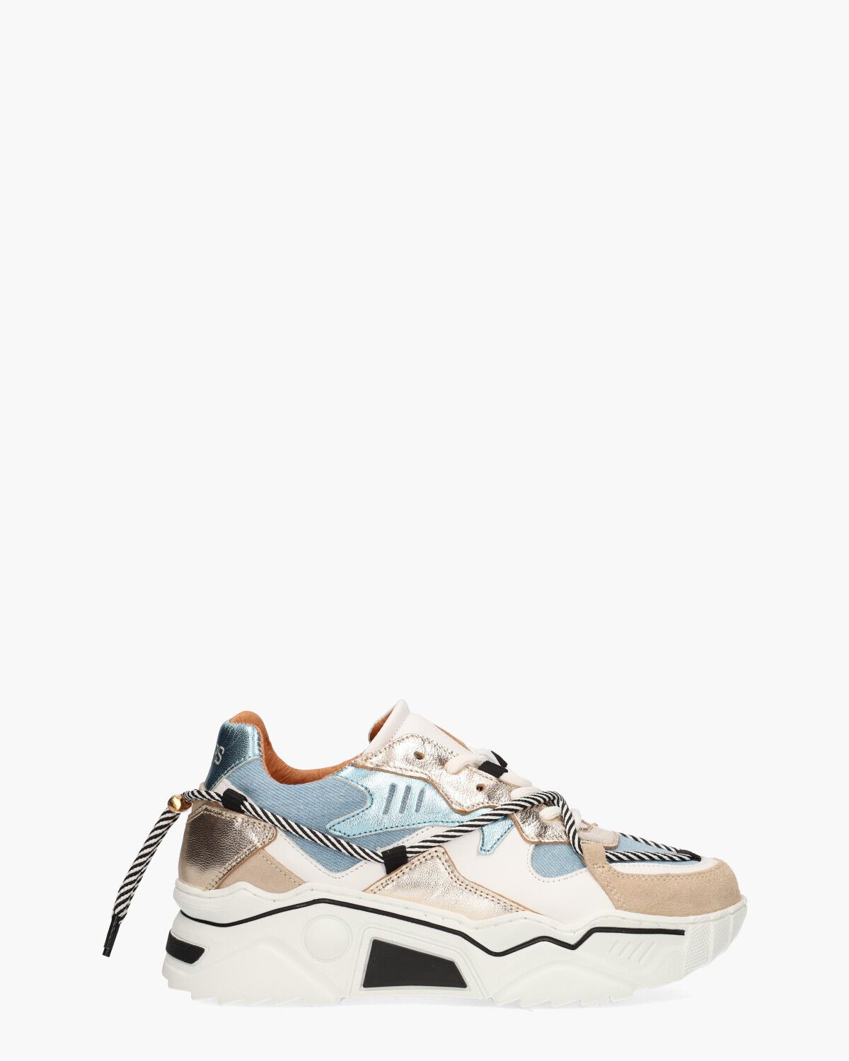 Dwrs Label Jupiter Denim Beige/Blauw