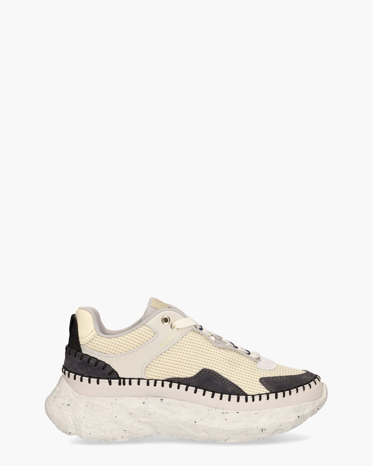 Nubikk Ross Riviera Off-White/Donkerblauw
