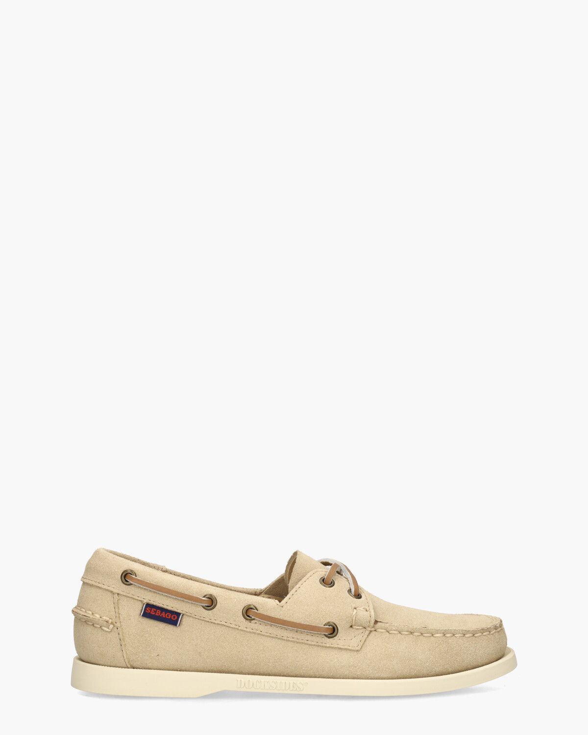 Sebago Docksides Portland Flesh Out Beige Herenloafers
